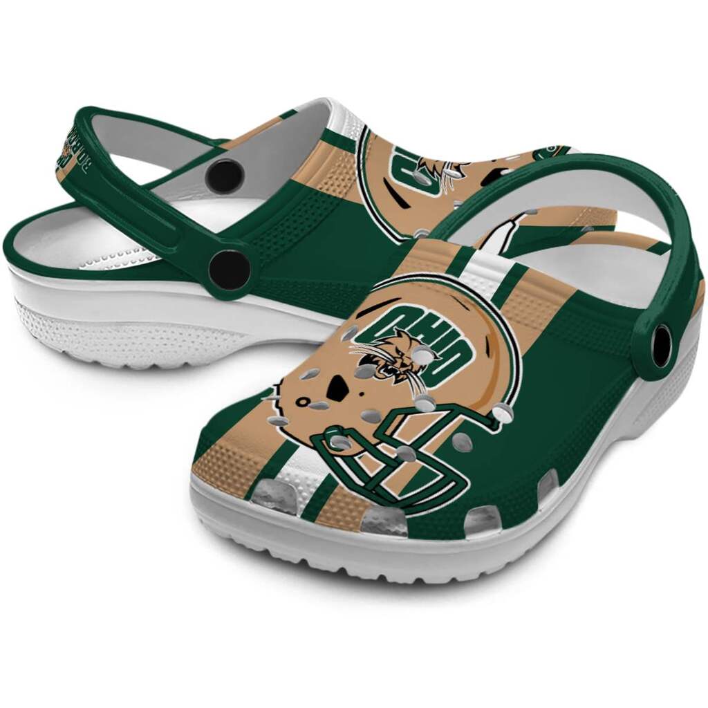 Ohio Bobcats Helmet Stripes ClogTVC1801793 - Image 3