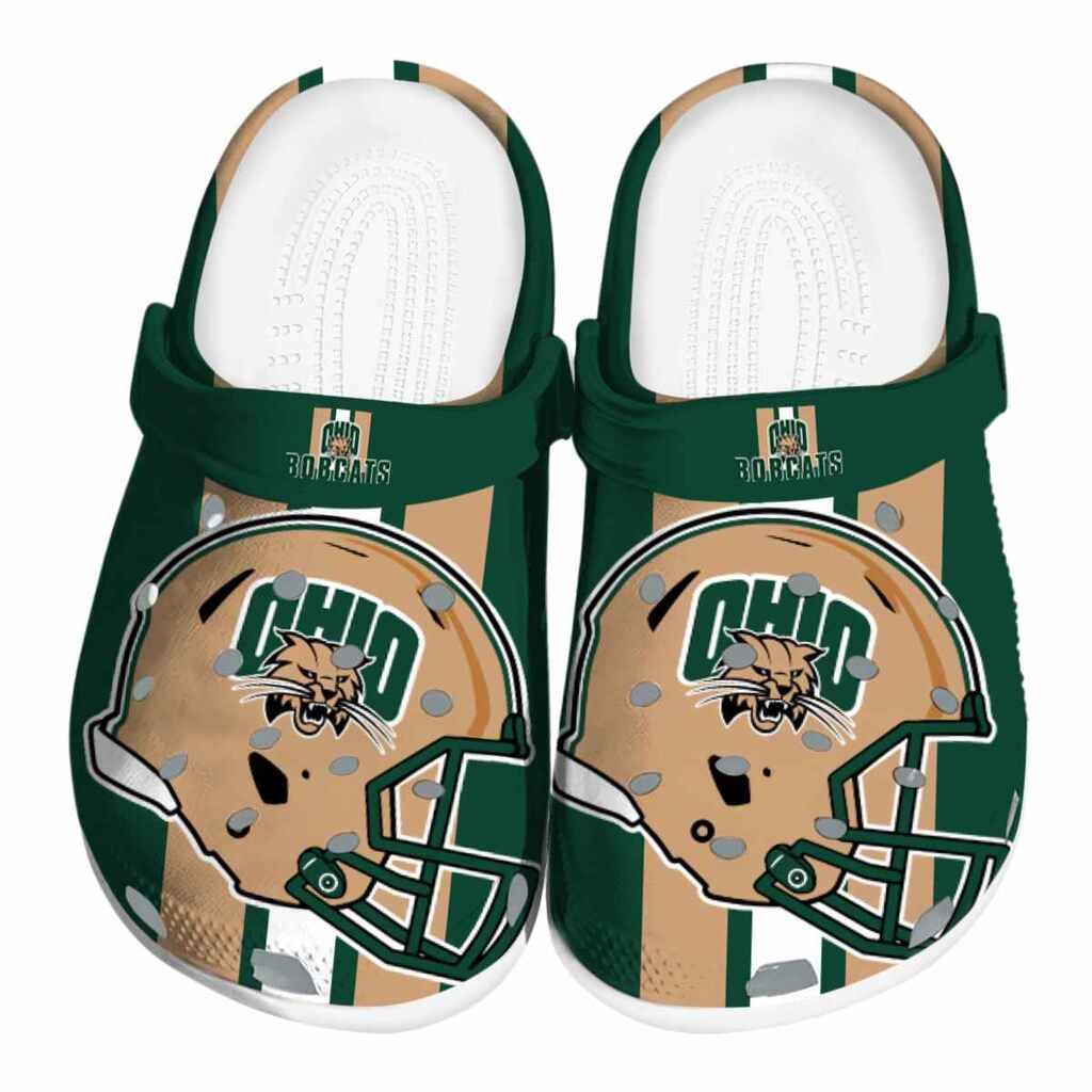 Ohio Bobcats Helmet Stripes ClogTVC1801793
