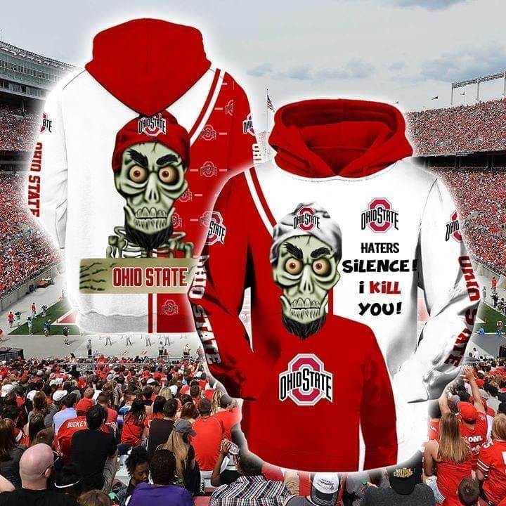 Ohio State Buckeyes 3D All Over Print Hoodie, Zip Hoodie