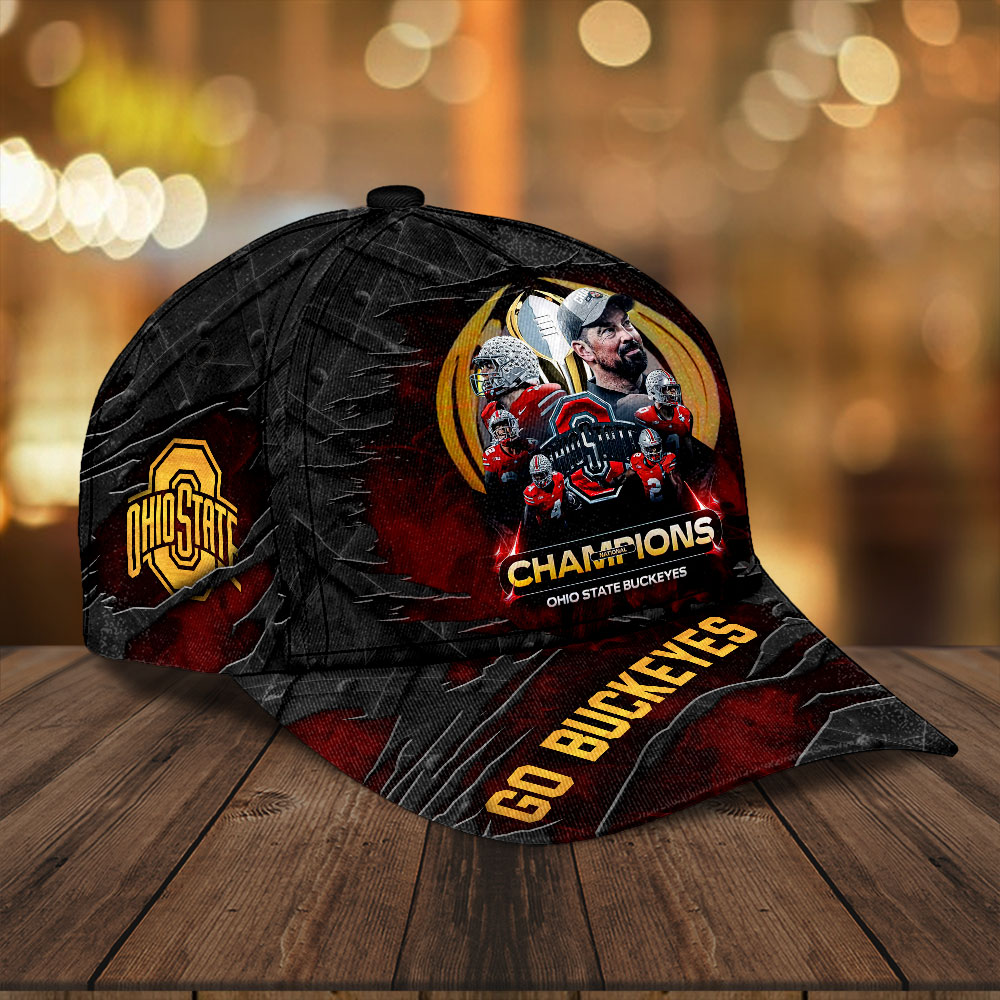 Ohio State Buckeyes Ncaa Football Personalized Cap For Fan Baseball Cap Classic Hat