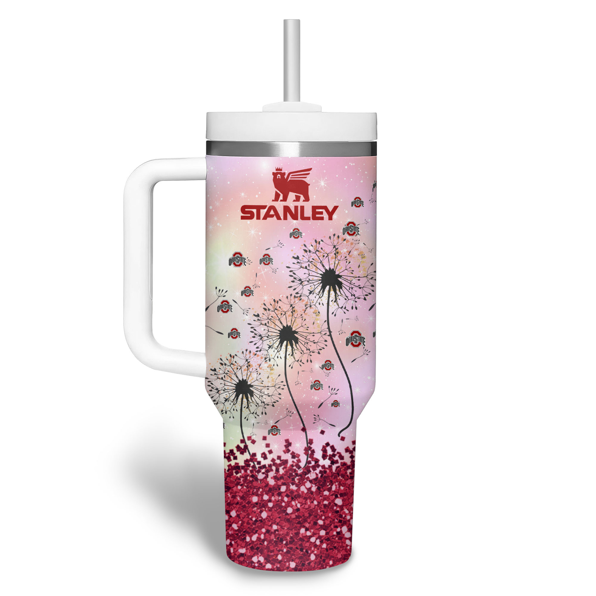 Ohio State Buckeyes NCAA Sports Custom Stanley Cup 40 oz 30 oz Tumbler With HandleTVC2301340 - Image 3