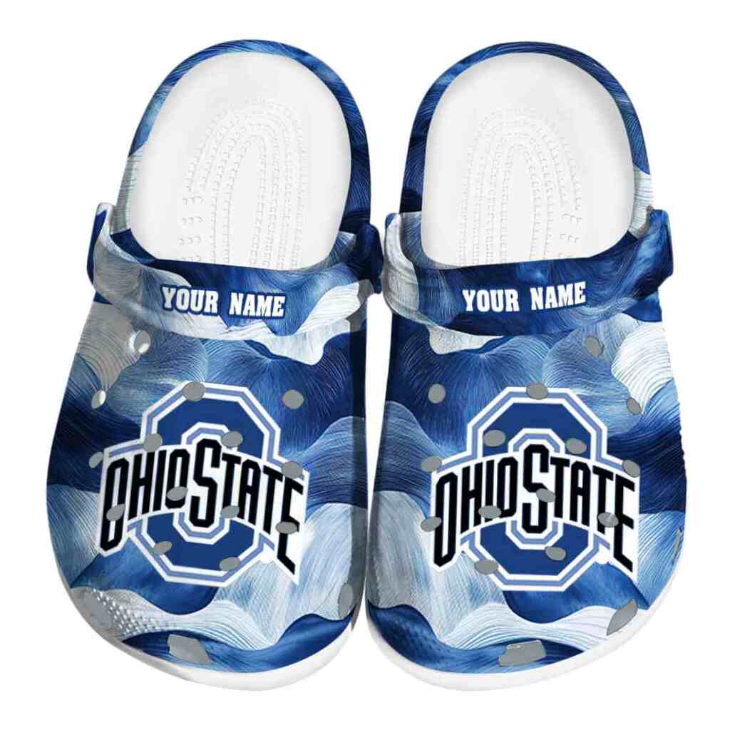 Ohio State Buckeyes Ocean Waves ClogTVC1801946