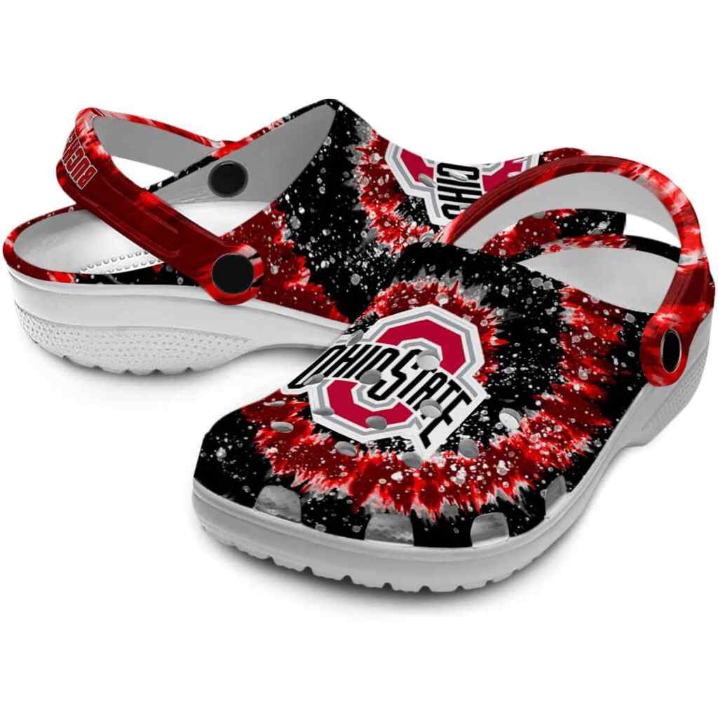Ohio State Buckeyes Radiant Burst Effect ClogTVC1801170 - Image 3