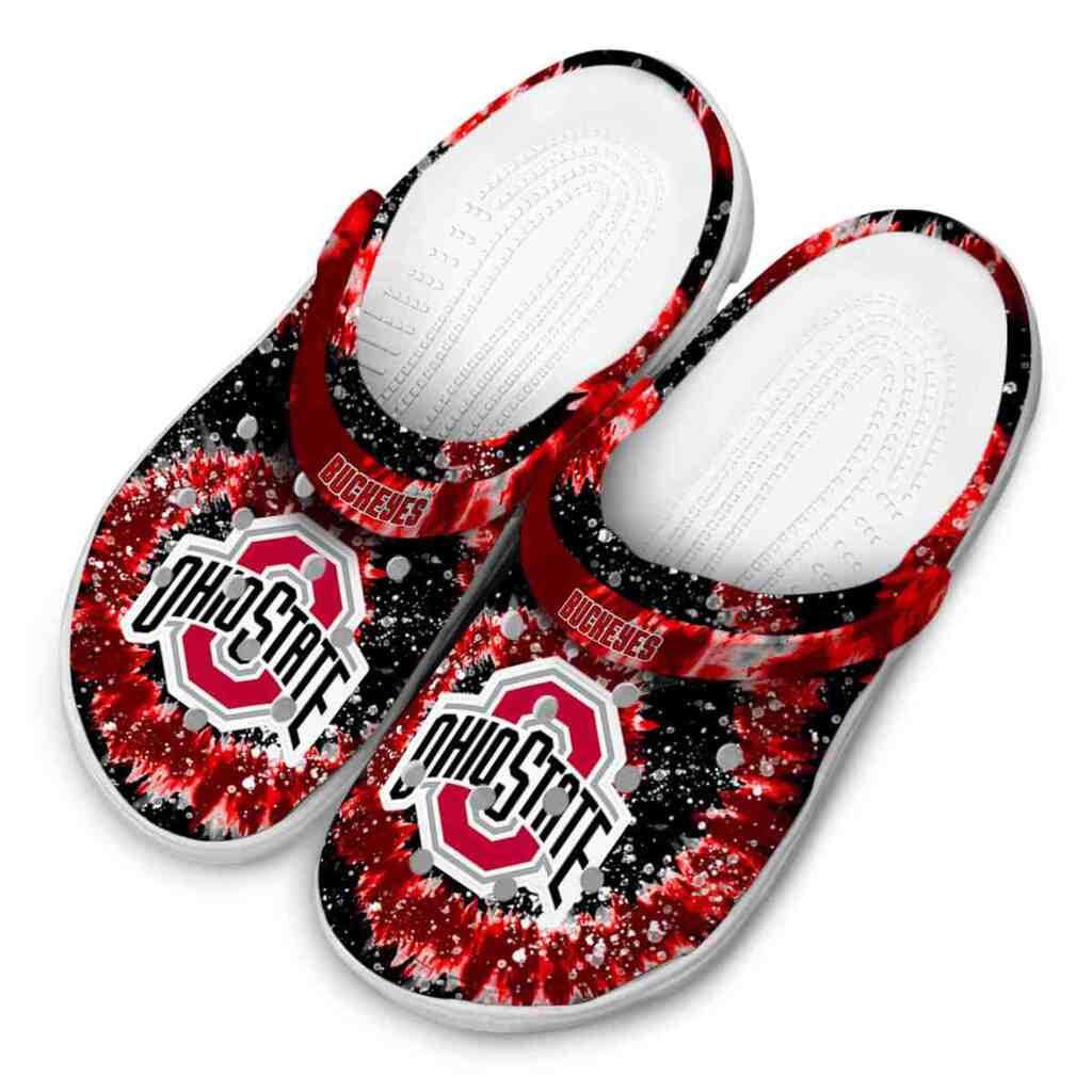 Ohio State Buckeyes Radiant Burst Effect ClogTVC1801170 - Image 4