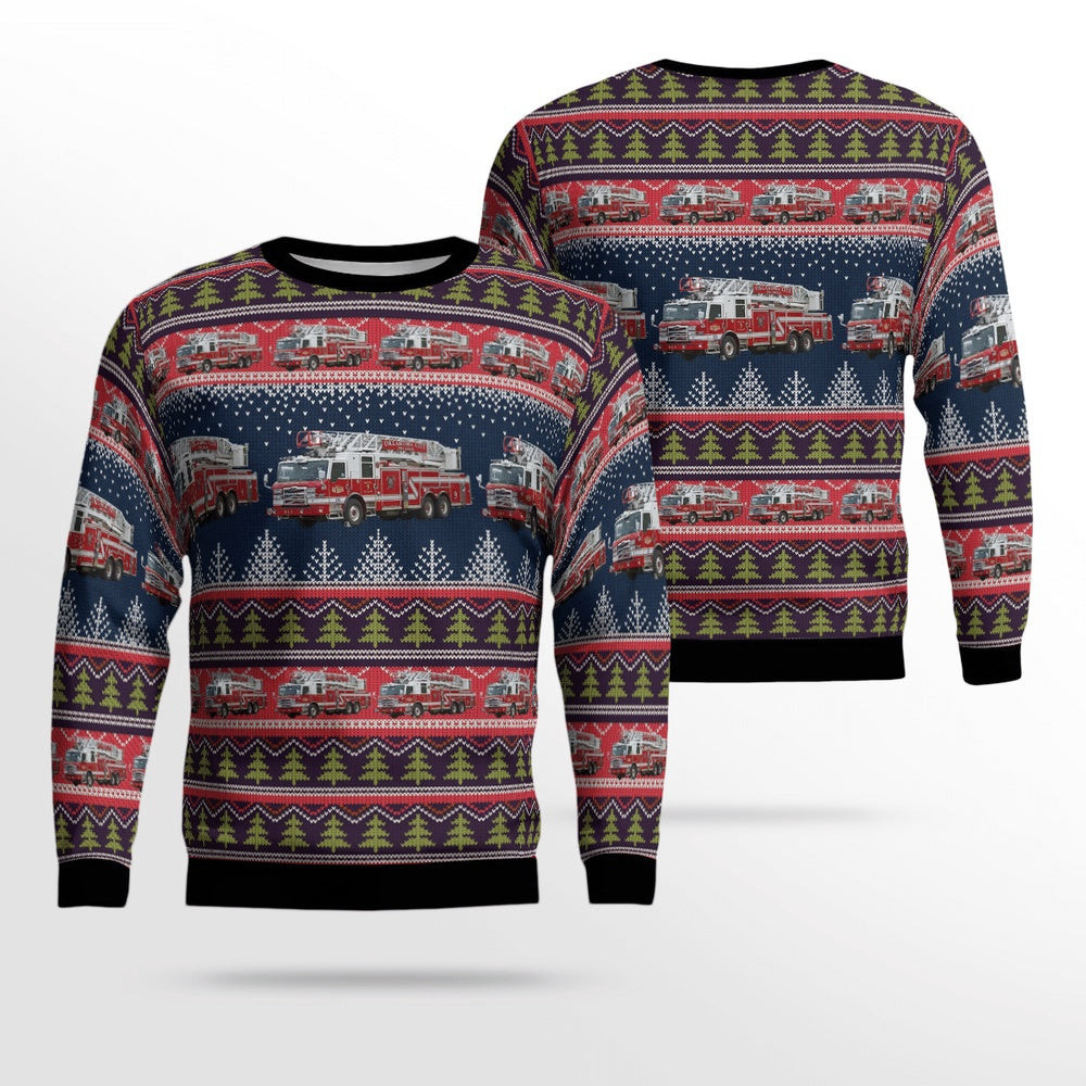 Oklahoma City Fire Department Christmas Unisex Sweaters Gift For Christmas