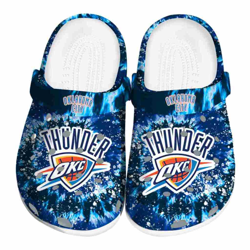 Oklahoma City Thunder Radiant Burst Effect ClogTVC1801918