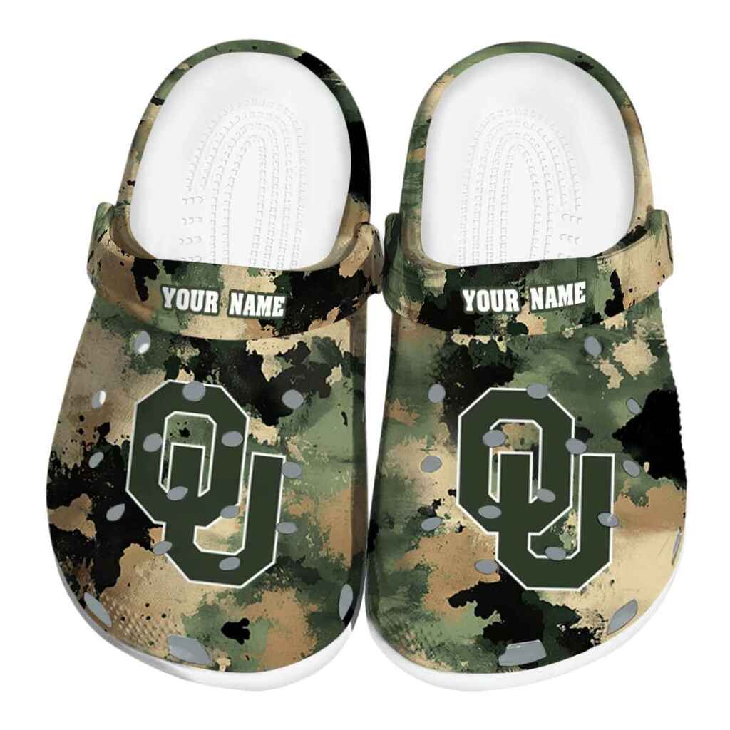 Oklahoma Sooners Camouflage Craze ClogTVC1801958