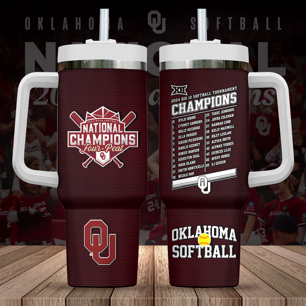 Oklahoma Sooners NCAA Custom Stanley Cup 40 oz 30 oz Tumbler With HandleTVC2301719