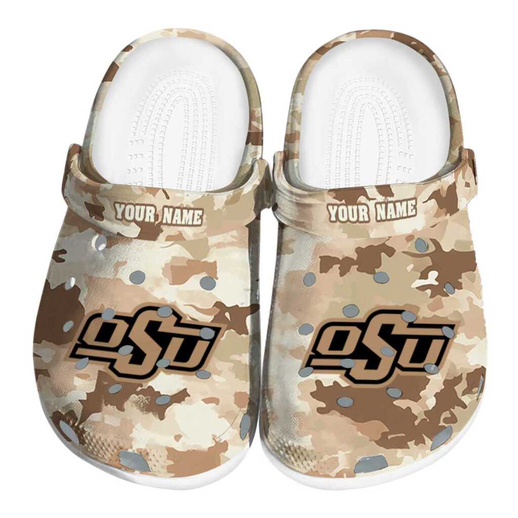Oklahoma State Cowboys Desert Camo ClogTVC1801951