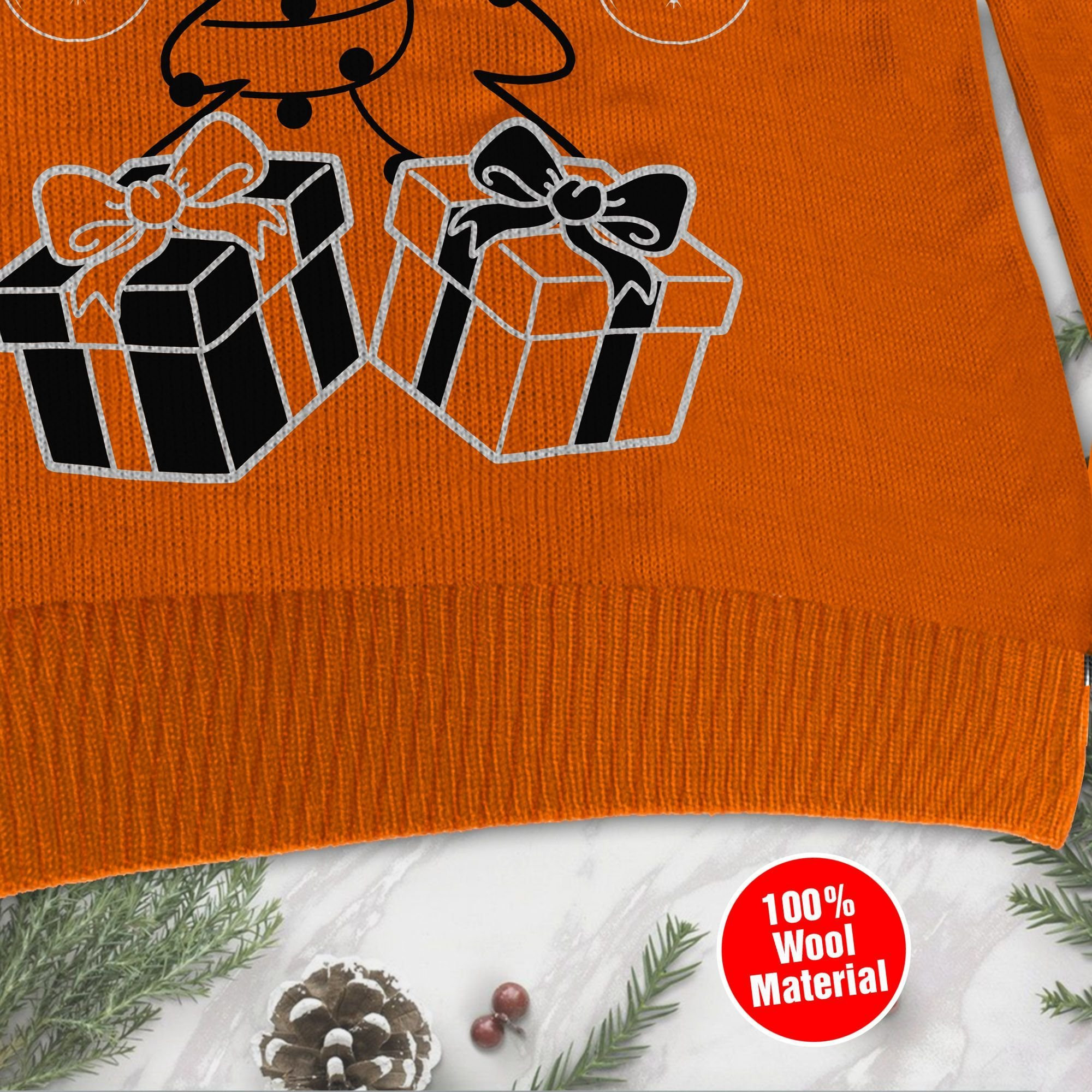 Oklahoma State Cowboys Funny Ugly Christmas Sweater Adult 3D Funny Matching for family - Image 4