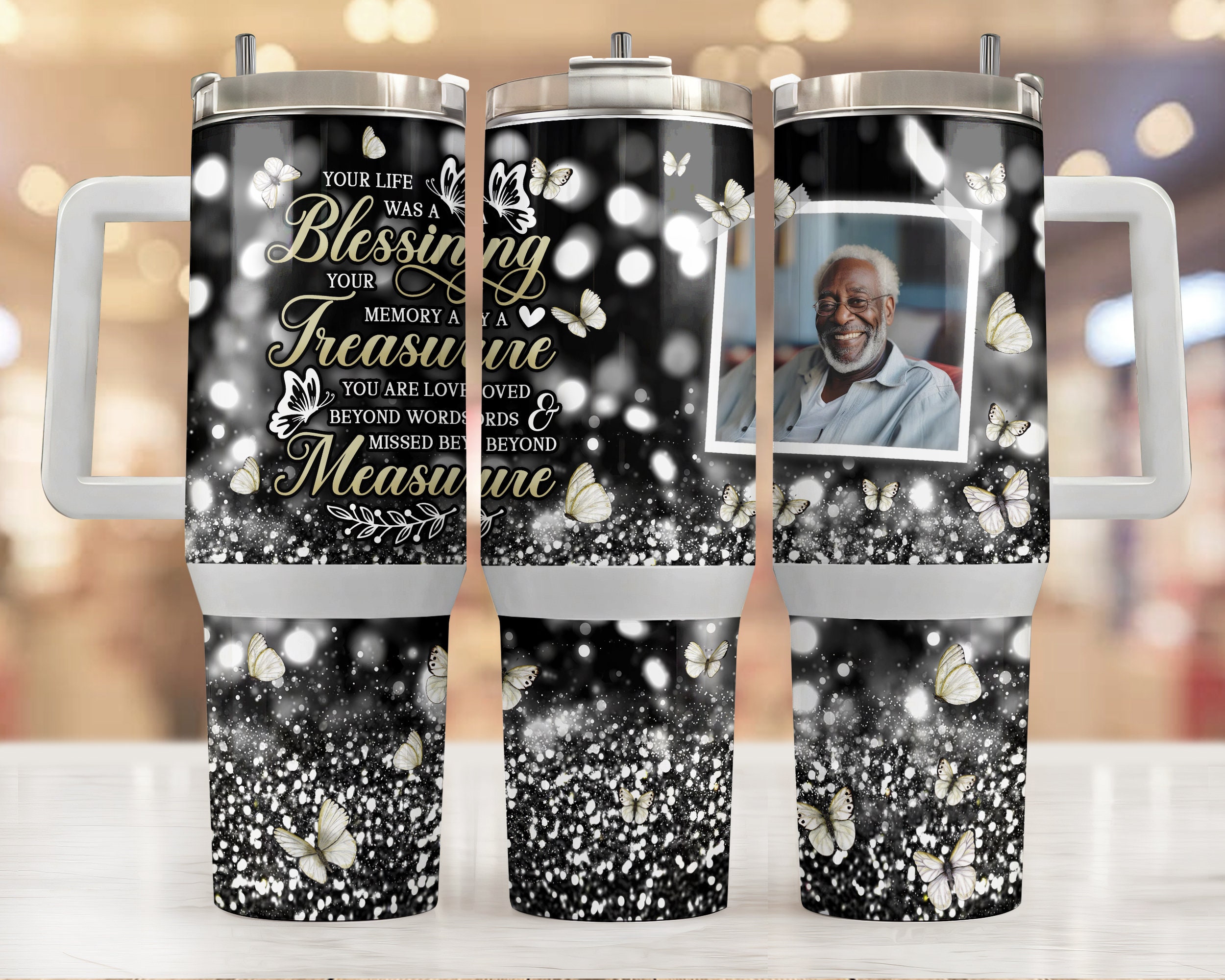 Old Man Portrait Custom Stanley Cup 40 oz 30 oz Tumbler With HandleTVC2301956