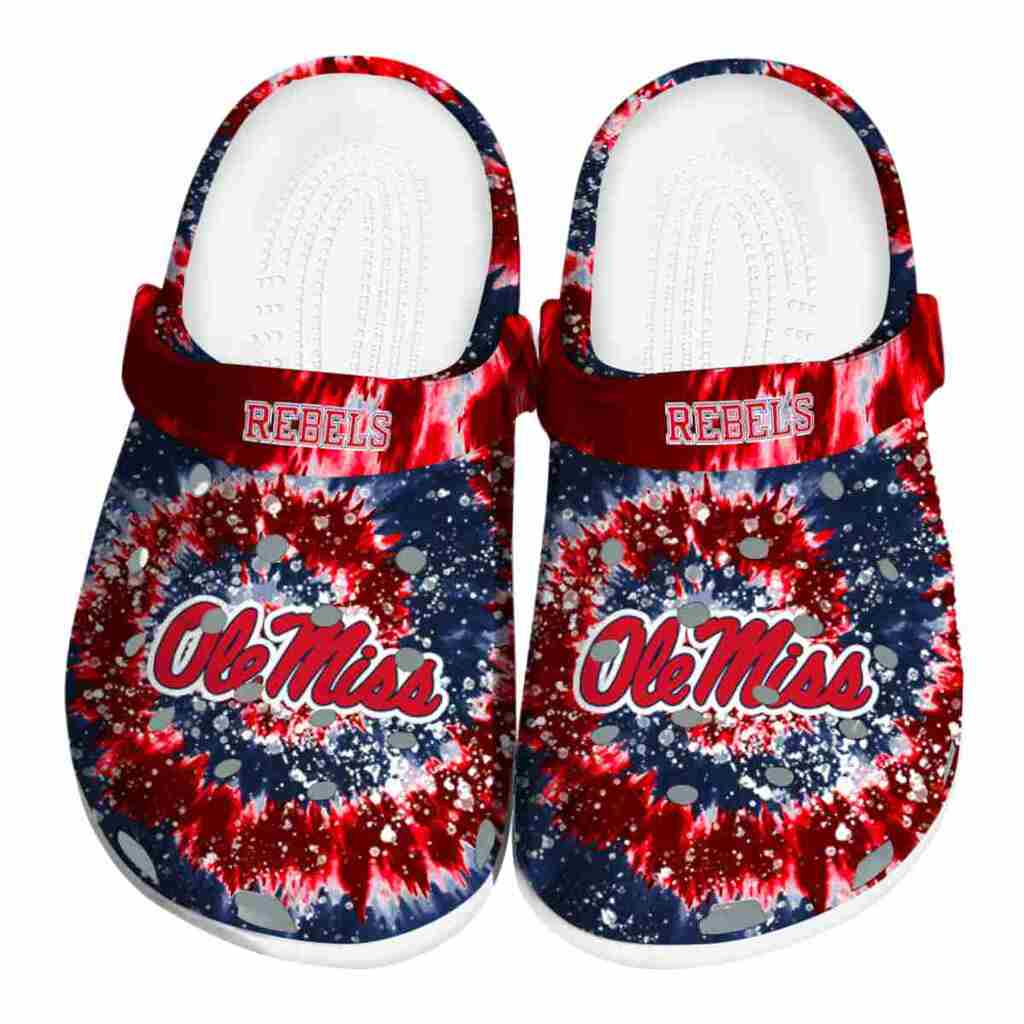 Ole Miss Rebels Radiant Burst Effect ClogTVC1801822