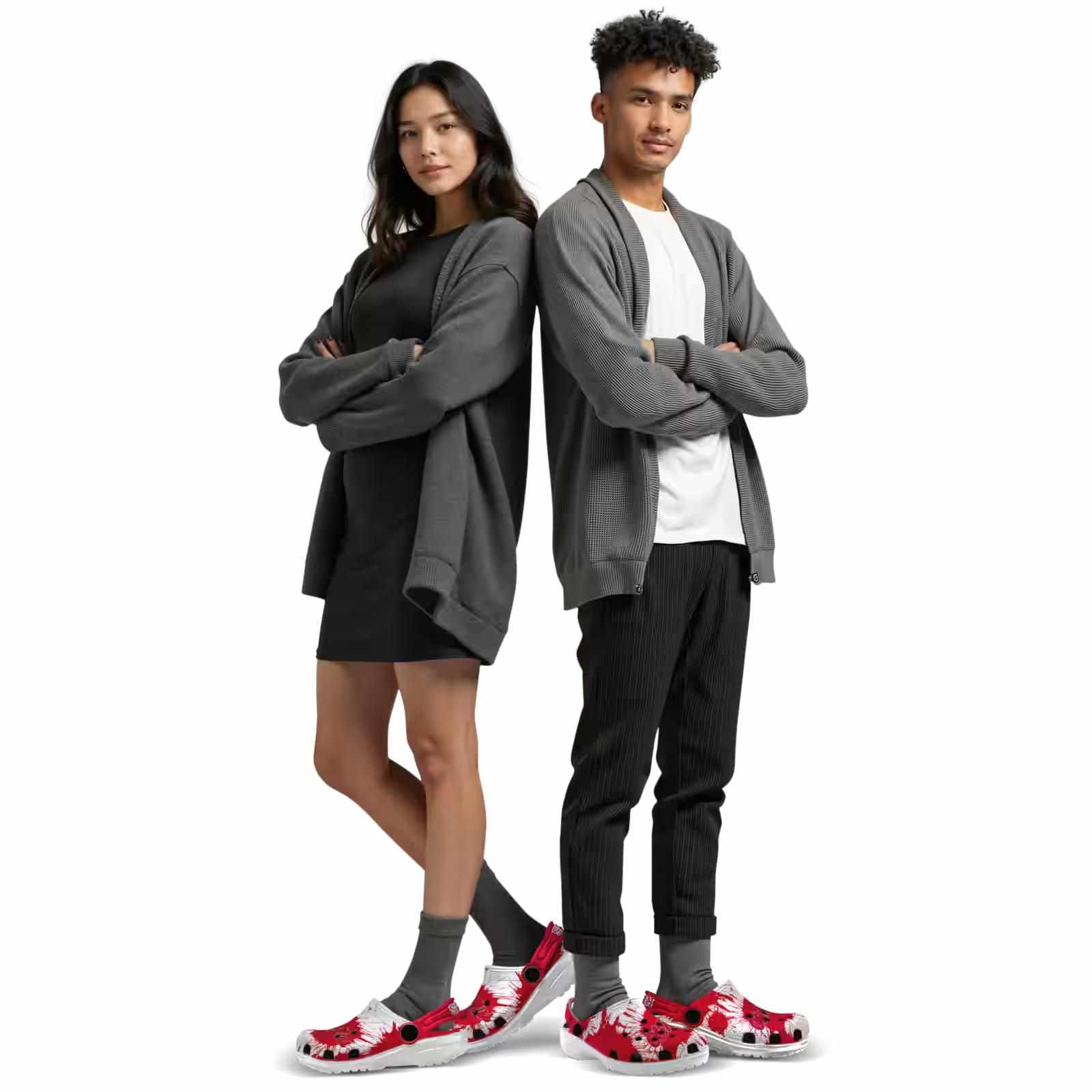 Ole Miss Rebels Splatter Graphics ClogTVC1801715 - Image 7