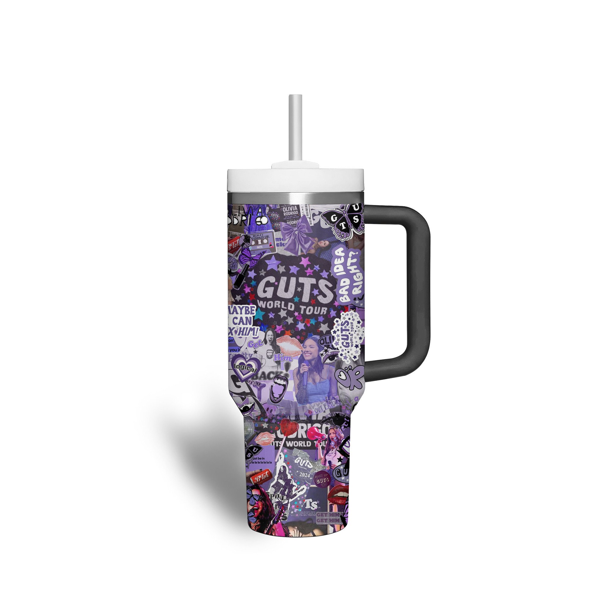 Olivia Rodrigo Music Custom Stanley Cup 40 oz 30 oz Tumbler With HandleTVC2301514 - Image 3