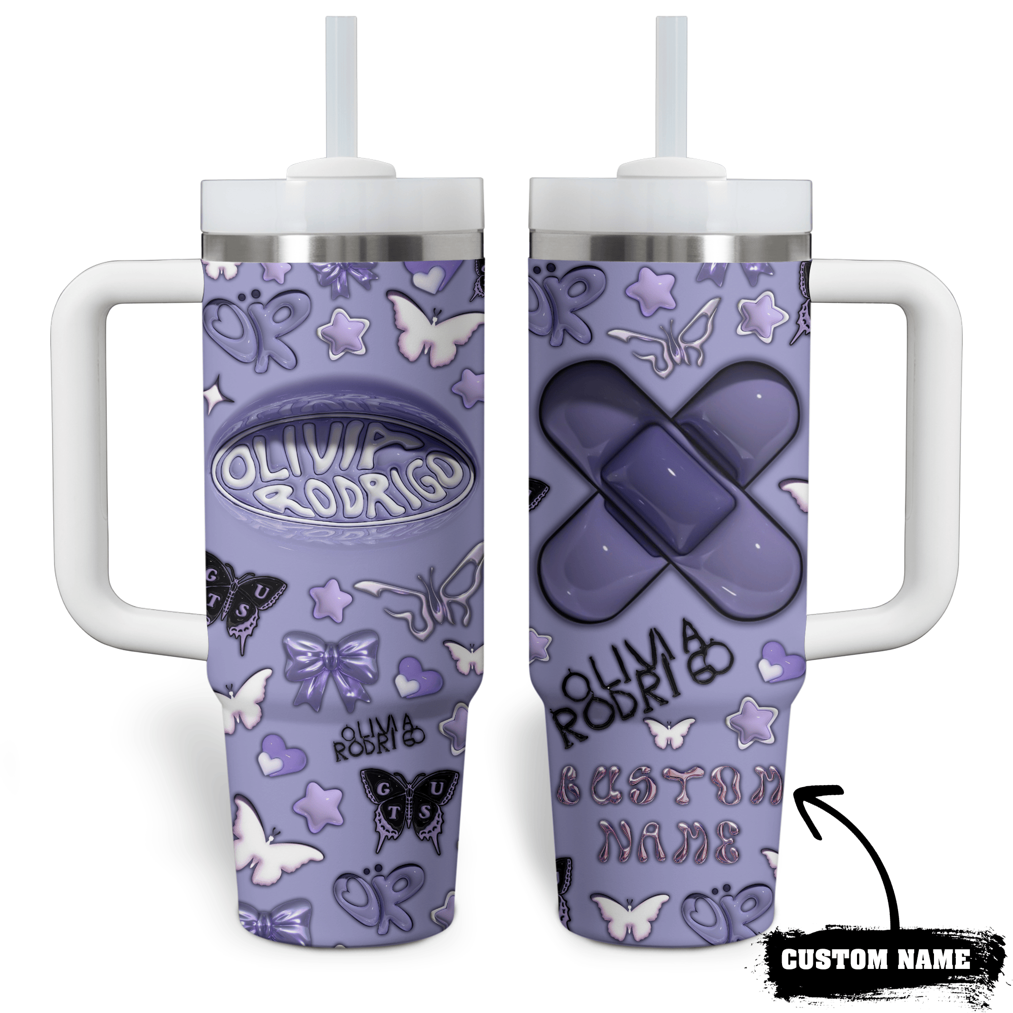 Olivia Rodrigo Music Custom Stanley Cup 40 oz 30 oz Tumbler With HandleTVC2301524