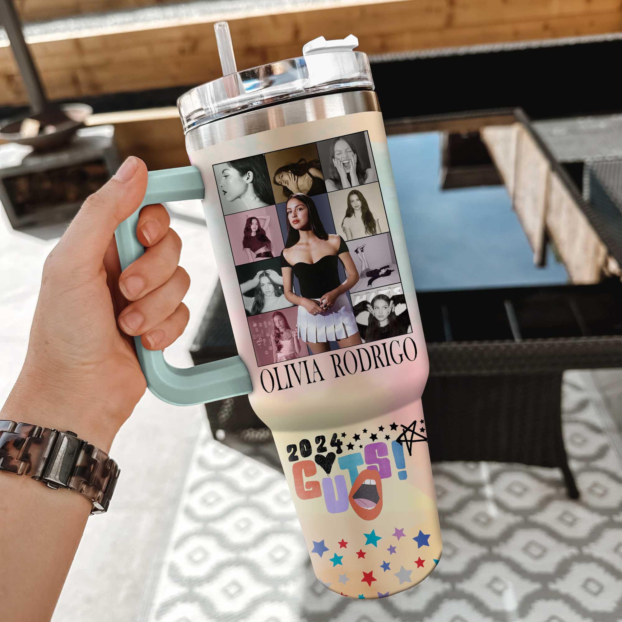 Olivia Rodrigo Music Custom Stanley Cup 40 oz 30 oz Tumbler With HandleTVC2301538