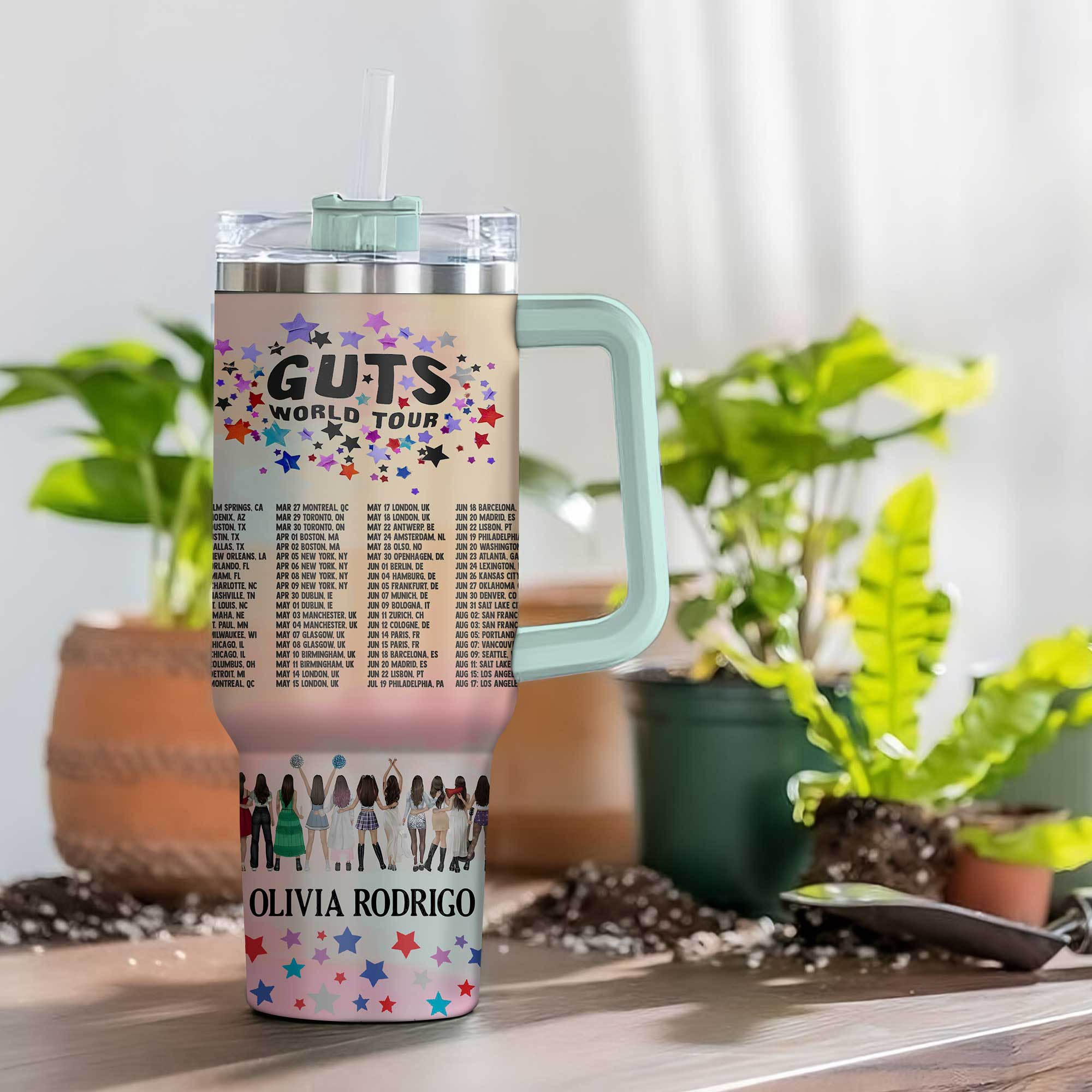 Olivia Rodrigo Music Custom Stanley Cup 40 oz 30 oz Tumbler With HandleTVC2301538 - Image 2