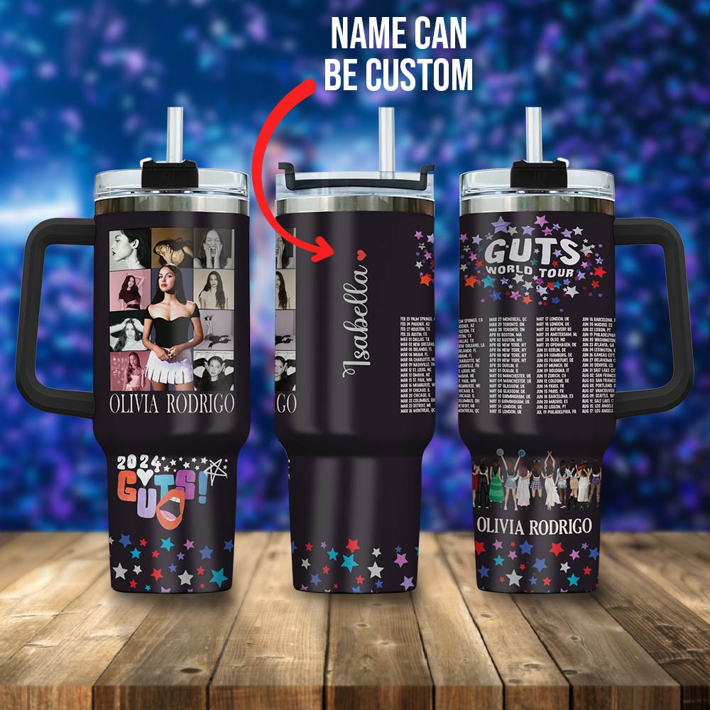 Olivia Rodrigo Music Custom Stanley Cup 40 oz 30 oz Tumbler With HandleTVC2301539