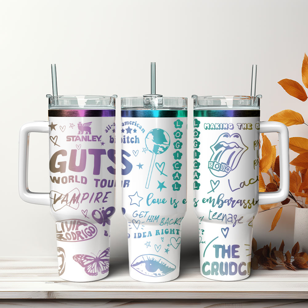 Olivia Rodrigo Music Custom Stanley Cup 40 oz 30 oz Tumbler With HandleTVC2301539