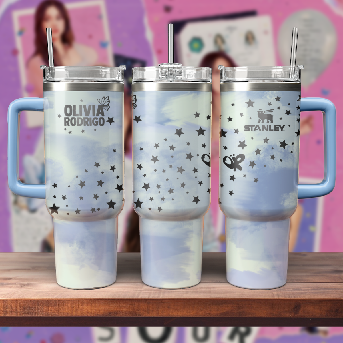 Olivia Rodrigo Music Custom Stanley Cup 40 oz 30 oz Tumbler With HandleTVC2301540