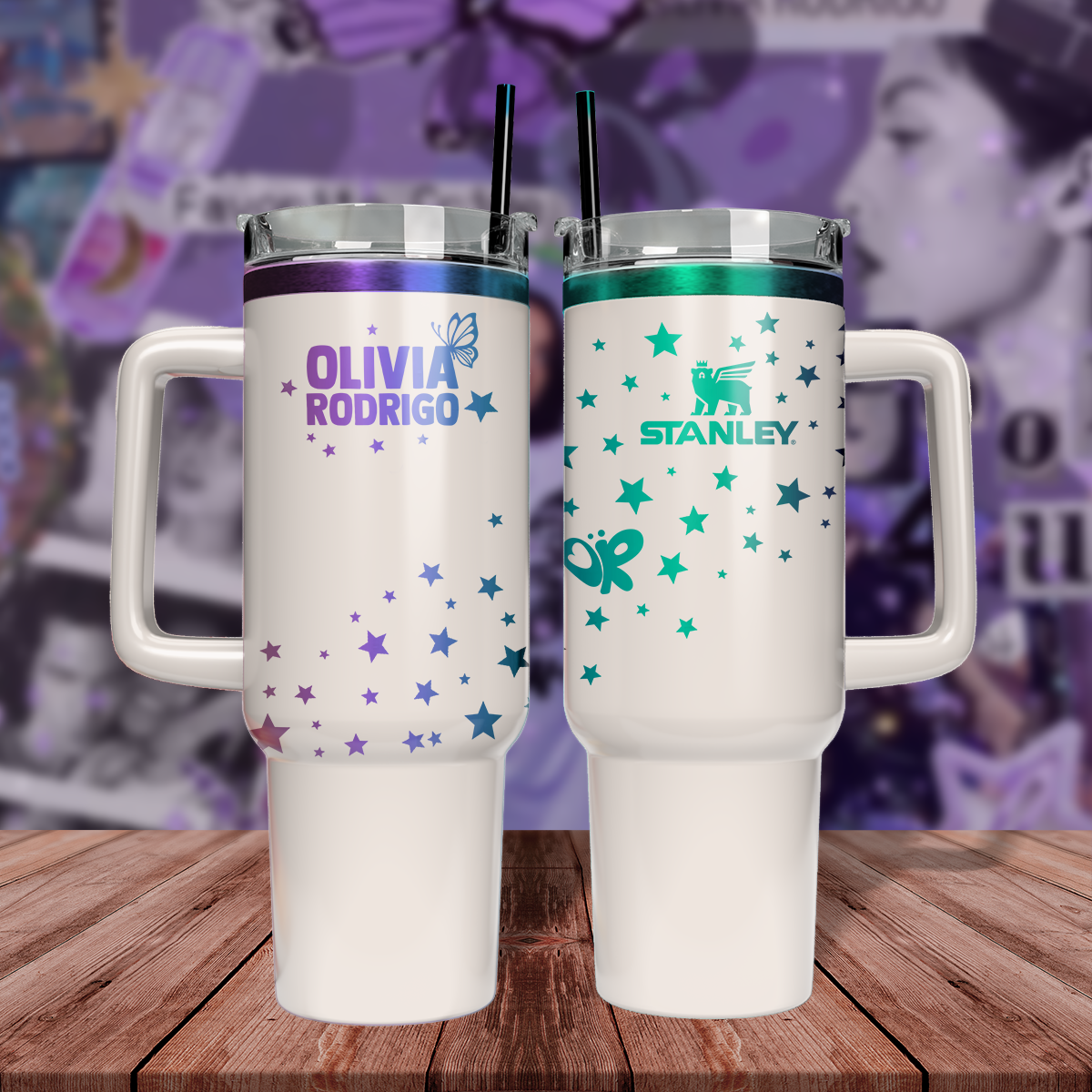 Olivia Rodrigo Music Custom Stanley Cup 40 oz 30 oz Tumbler With HandleTVC2301541