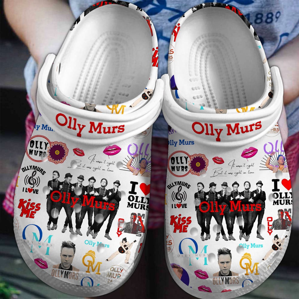 Olly Murs Music Crocs Crocband Clogs Shoes Comfortable For Men Women and Kids