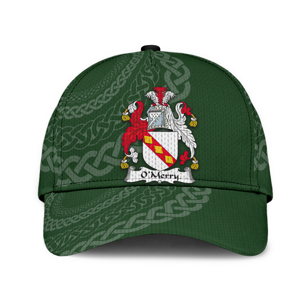 Omerry Coat Of Arms - Irish Family Crest St Patrick's Day Hat Classic Cap Trucker Hats Custom Hats Gifts For Men & Women