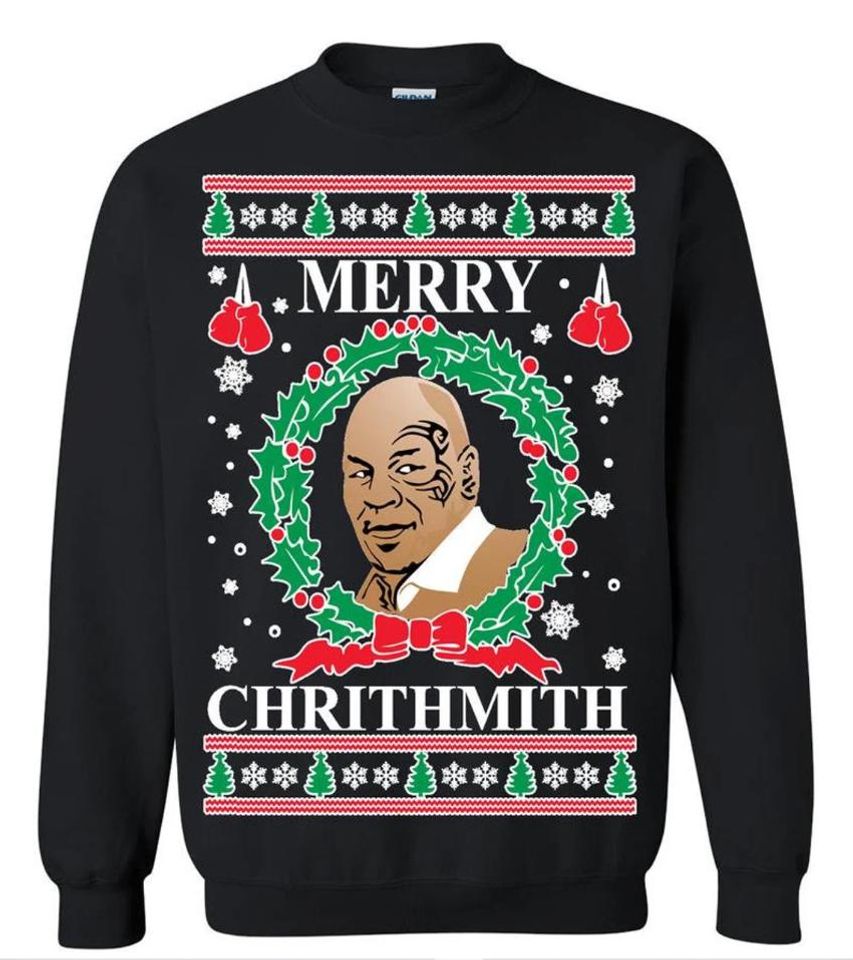 On Sale Today-Mike Tyson sweater-Merry Christmas ugly Sweater
