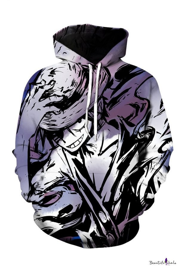 One Piece 3D All Over Print Hoodie, Zip Hoodie