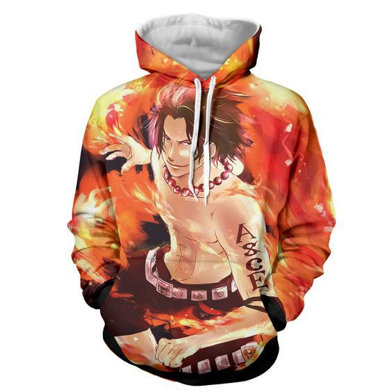 One Piece 3D All Over Print Hoodie, Zip Hoodie