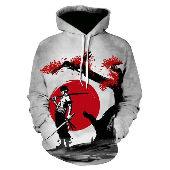 One Piece 3D All Over Print Hoodie, Zip Hoodie