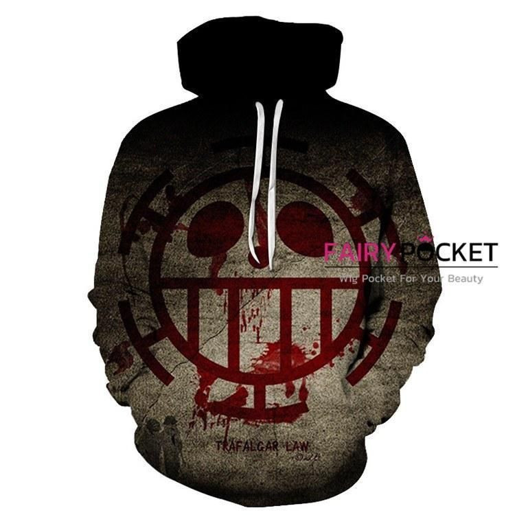One Piece 3D All Over Print Hoodie, Zip Hoodie