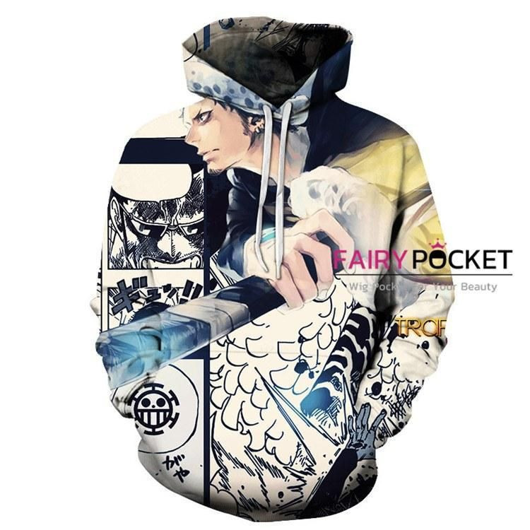 One Piece 3D All Over Print Hoodie, Zip Hoodie