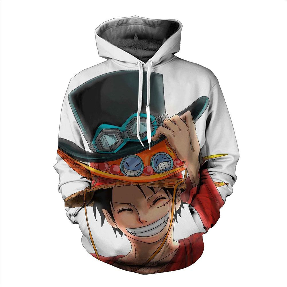 One Piece 3D All Over Print Hoodie, Zip Hoodie