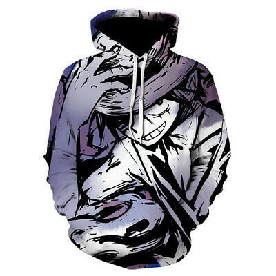 One Piece 3D All Over Print Hoodie, Zip Hoodie