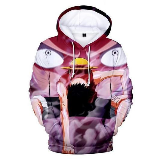 One Piece 3D All Over Print Hoodie, Zip Hoodie