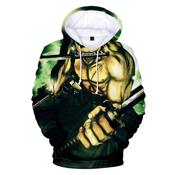 One Piece 3D All Over Print Hoodie, Zip Hoodie