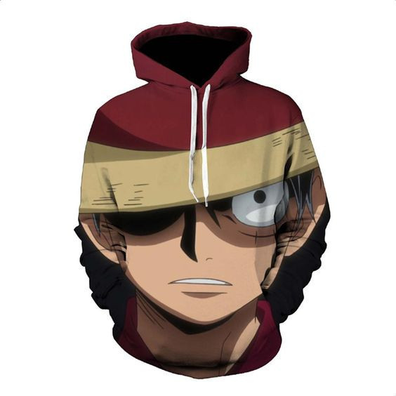 One Piece 3D All Over Print Hoodie, Zip Hoodie