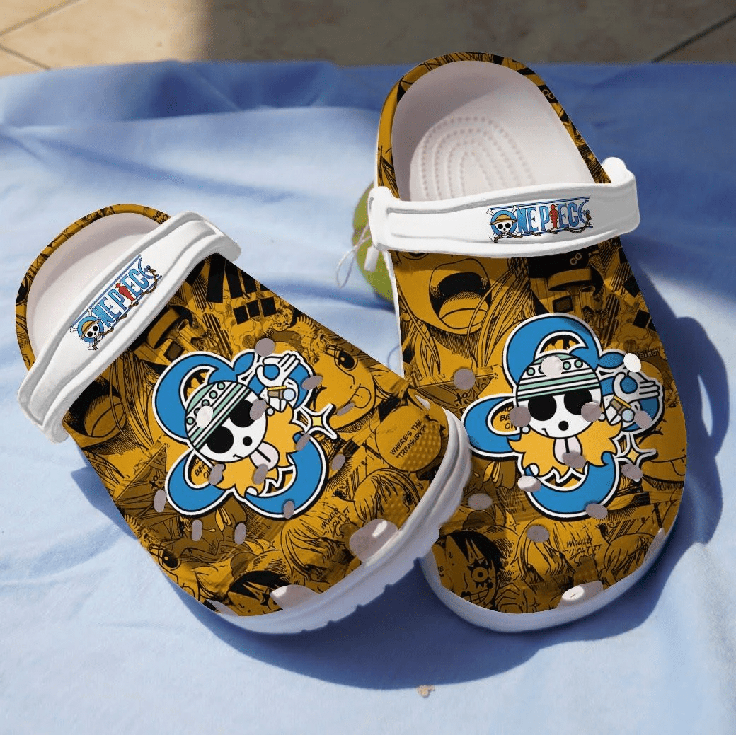 One Piece Anime Crocs Clogs Crocband Comfortable Shoes For Men Women