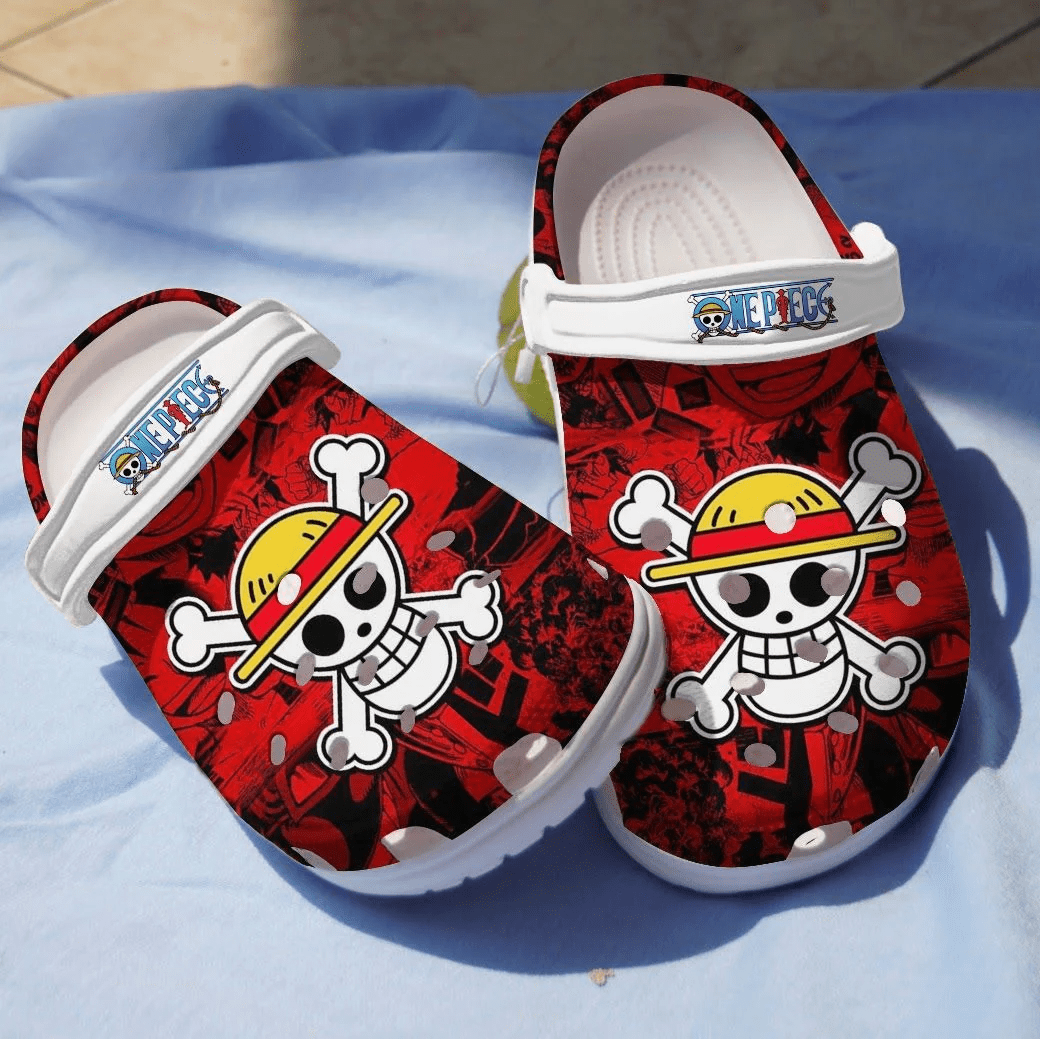 One Piece Anime Crocs Clogs Crocband Shoes Comfortable For Men Women