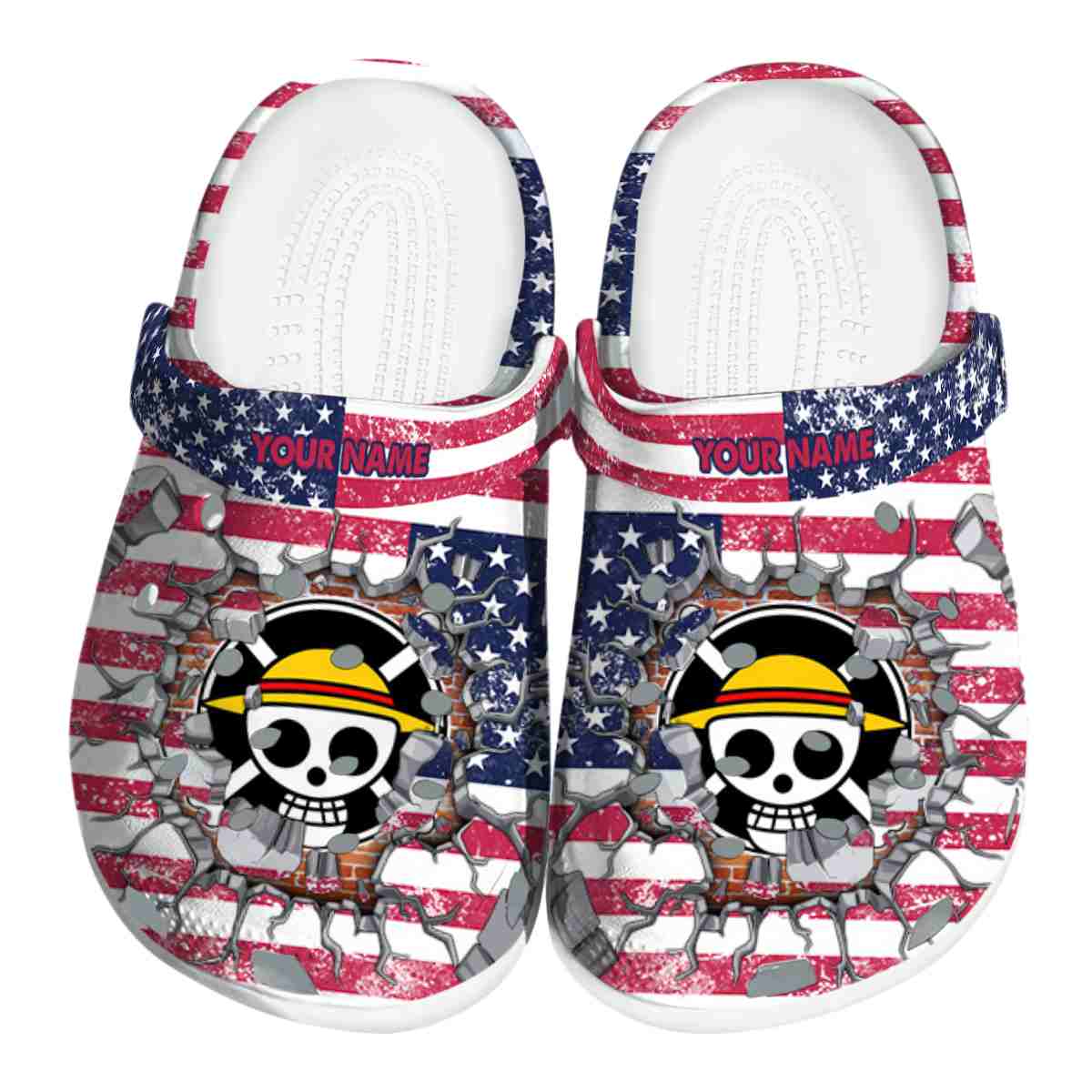 One Piece Anime Crocs Crocband Clogs Shoes Comfortable For Men Women and Kids