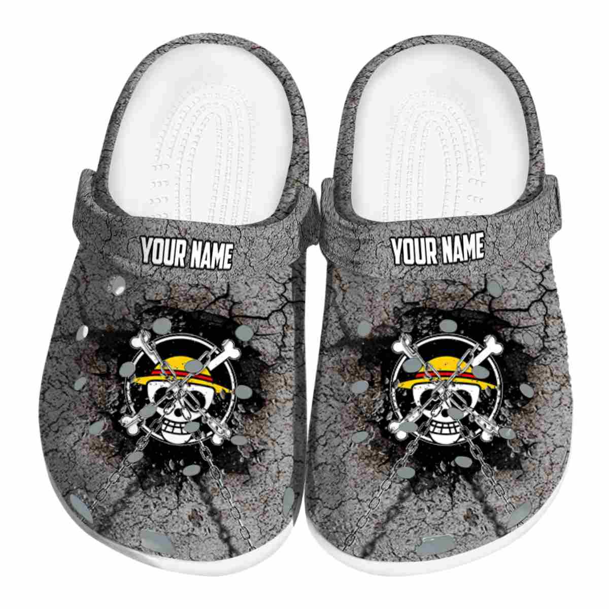 One Piece Anime Crocs Crocband Clogs Shoes Comfortable For Men Women and Kids