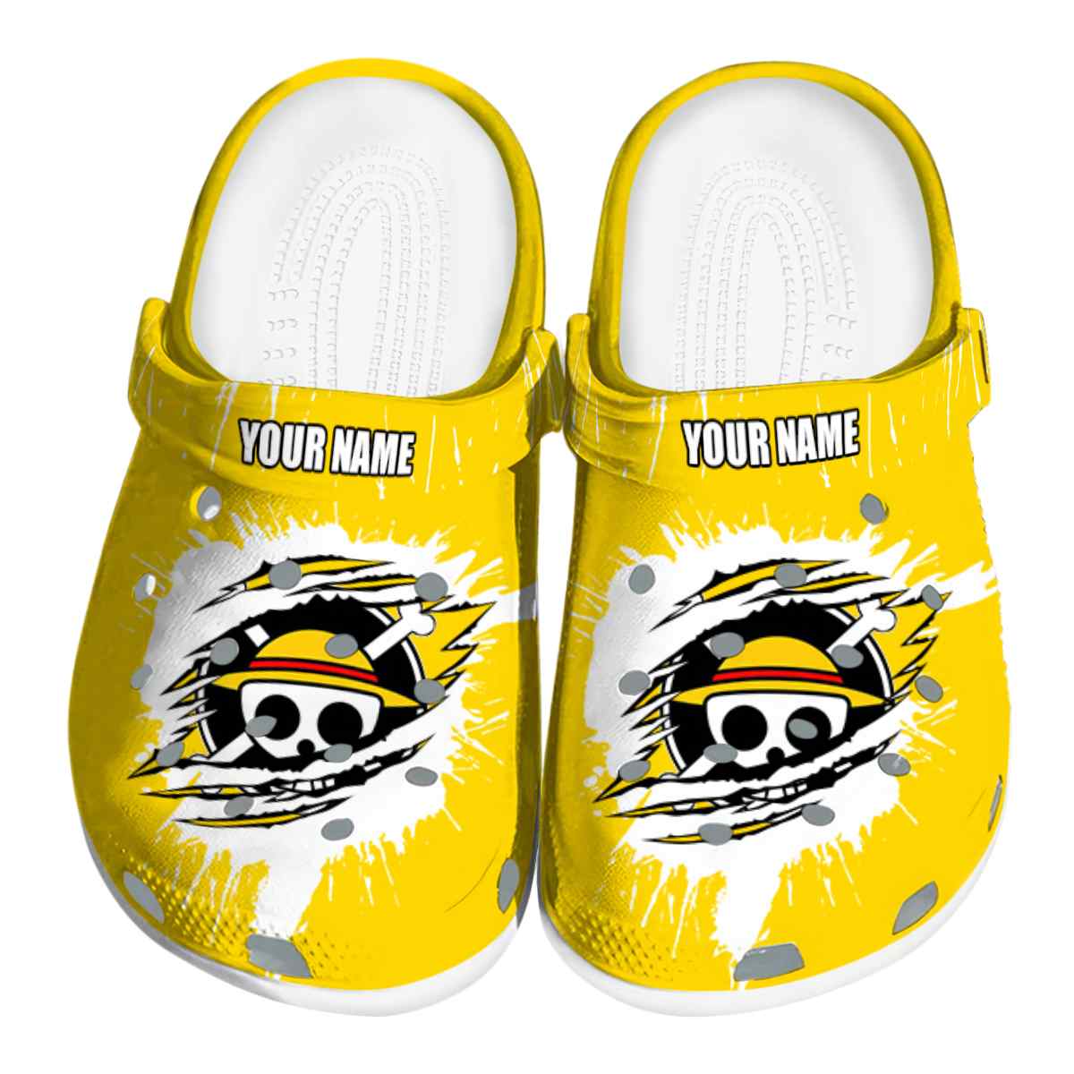 One Piece Anime Crocs Crocband Clogs Shoes Comfortable For Men Women and Kids