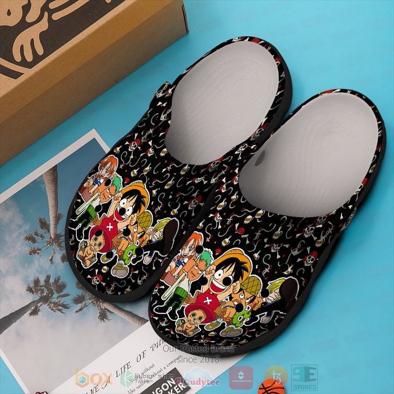 One Piece Anime Crocs Crocband Clogs Shoes Comfortable For Men Women and Kids