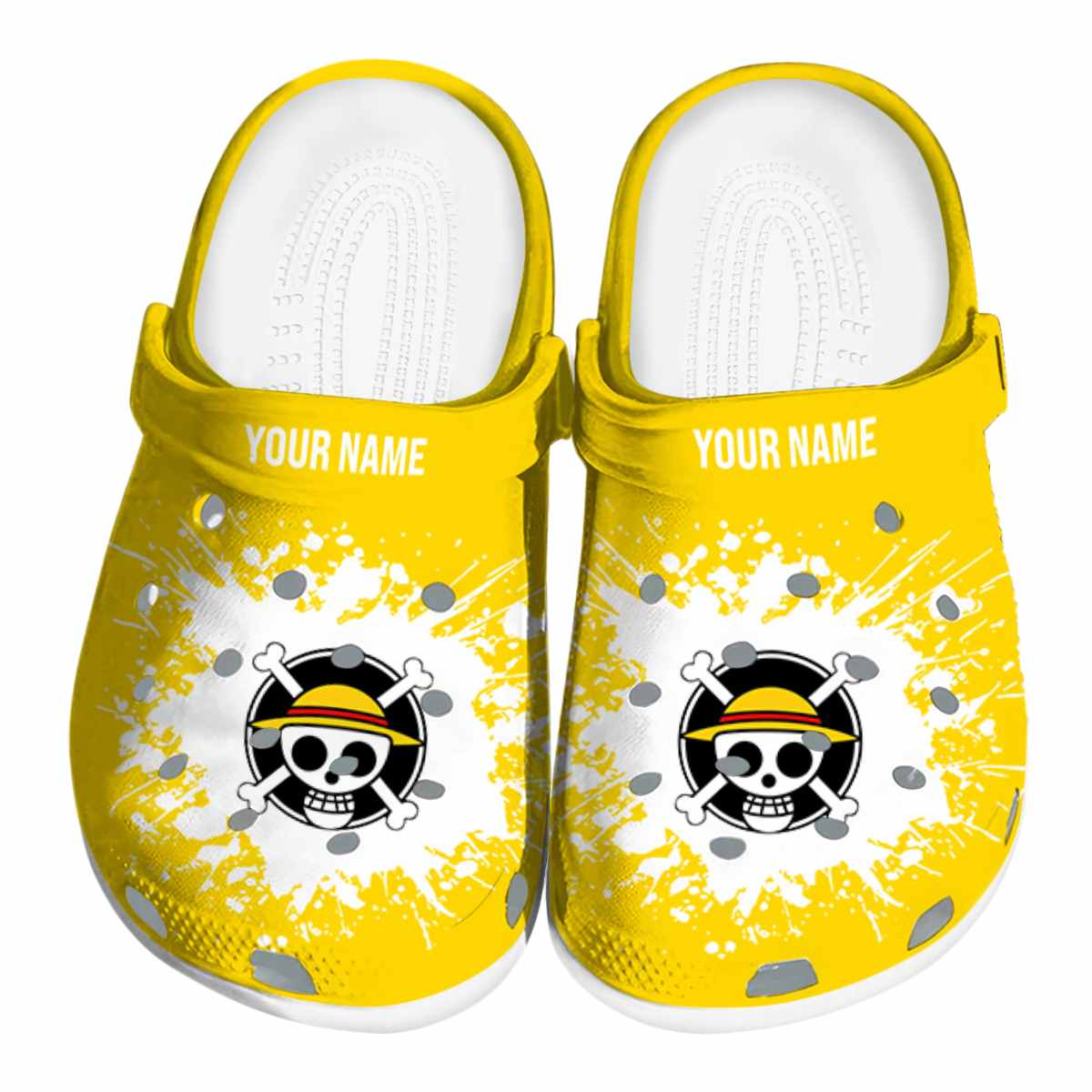 One Piece Anime Crocs Crocband Clogs Shoes Comfortable For Men Women and Kids