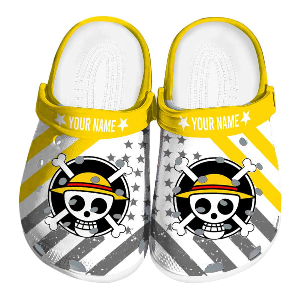 One Piece Anime Crocs Crocband Clogs Shoes Comfortable For Men Women and Kids