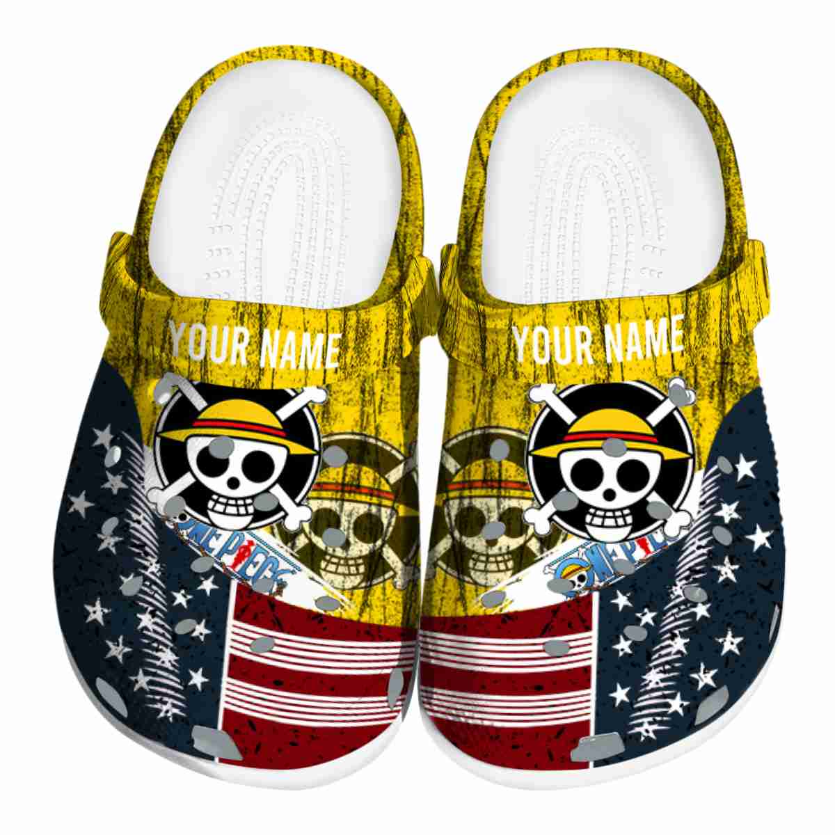 One Piece Anime Crocs Crocband Clogs Shoes Comfortable For Men Women and Kids