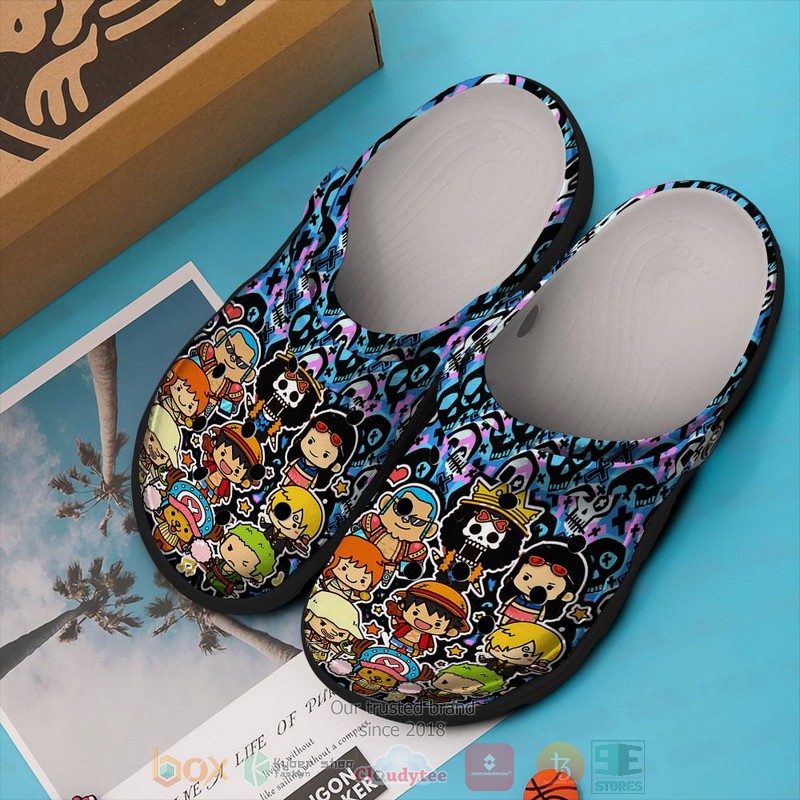 One Piece Anime Crocs Crocband Clogs Shoes Comfortable For Men Women and Kids
