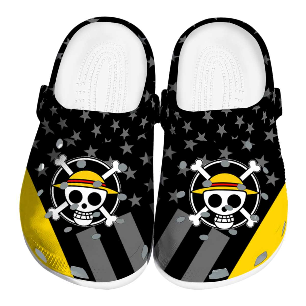 One Piece Anime Crocs Crocband Clogs Shoes Comfortable For Men Women and Kids