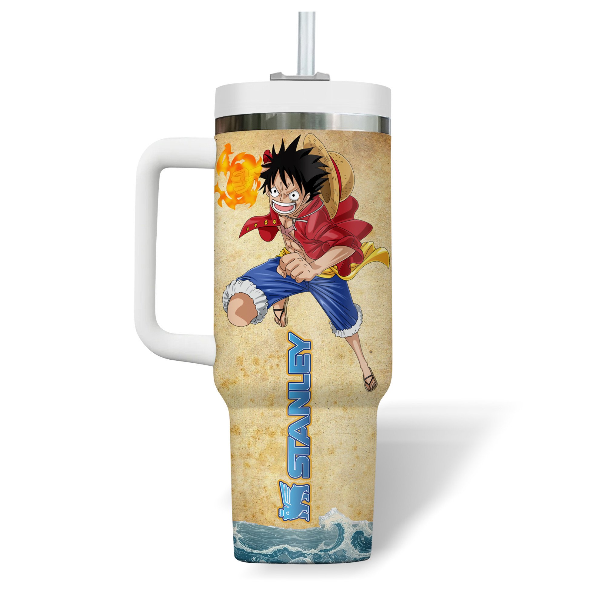 One Piece Anime Custom Stanley Cup 40 oz 30 oz Tumbler With HandleTVC2301178 - Image 3